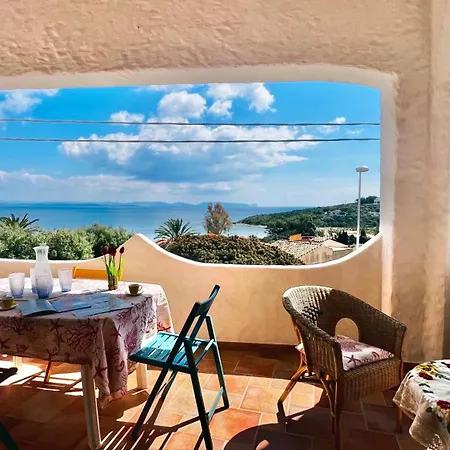 The Wonderful World - Terrace With Sea View And Grill Casa vacanze SantʼAntìoco